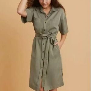 Marine Layer Renata Olive Dress - Small - NWT